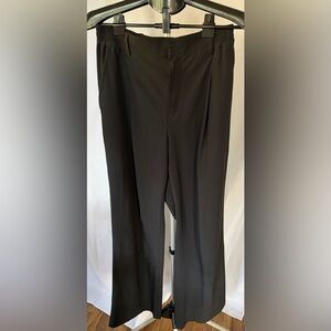 Alo Yoga Men’s Suit Up Trouser Black Stretch Elastic Waist Pants Size Small